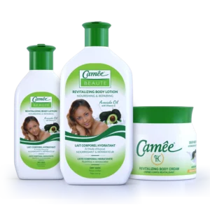 camee avocado oil body lotion for dry african skin