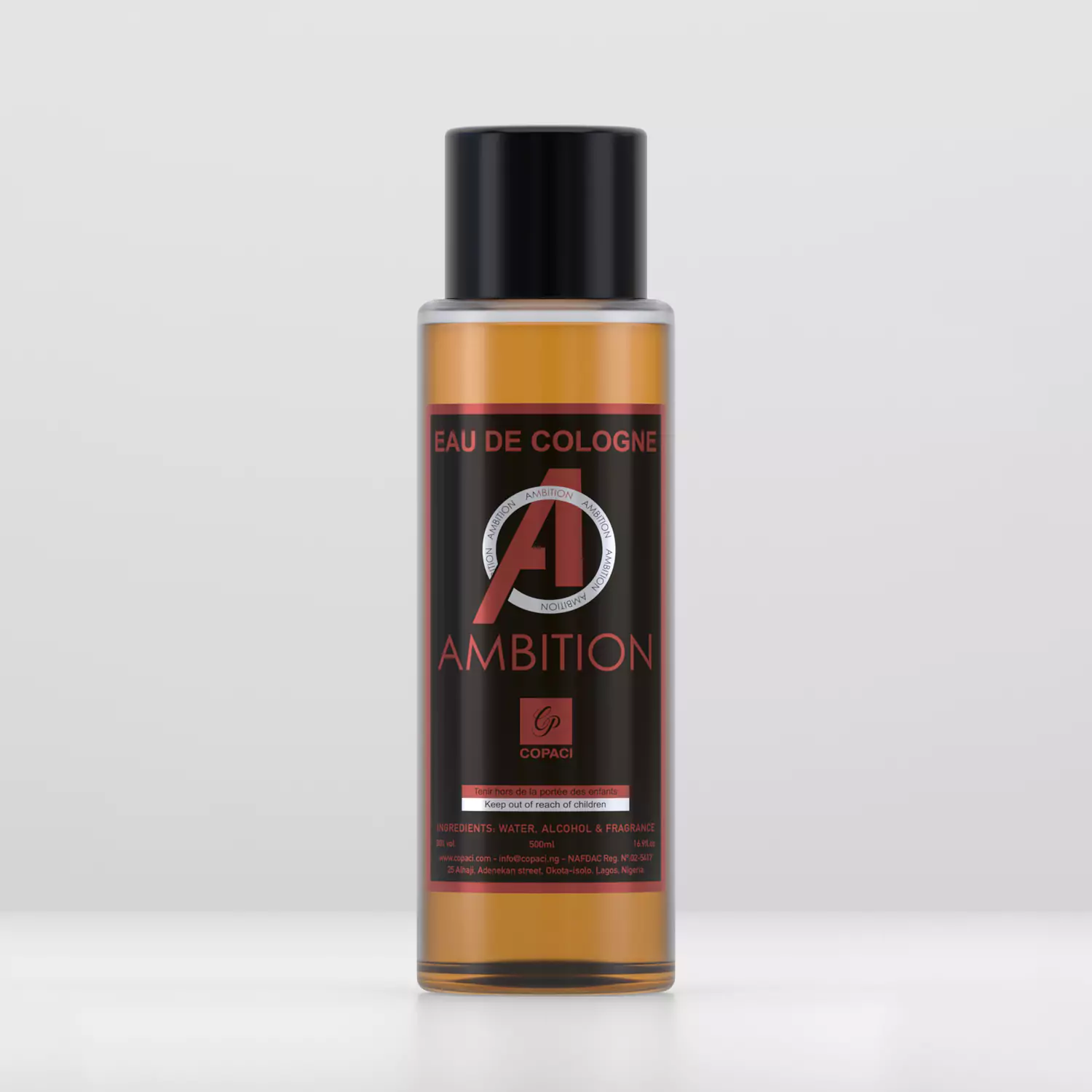 Ambition cologne 500ml and 1 litre