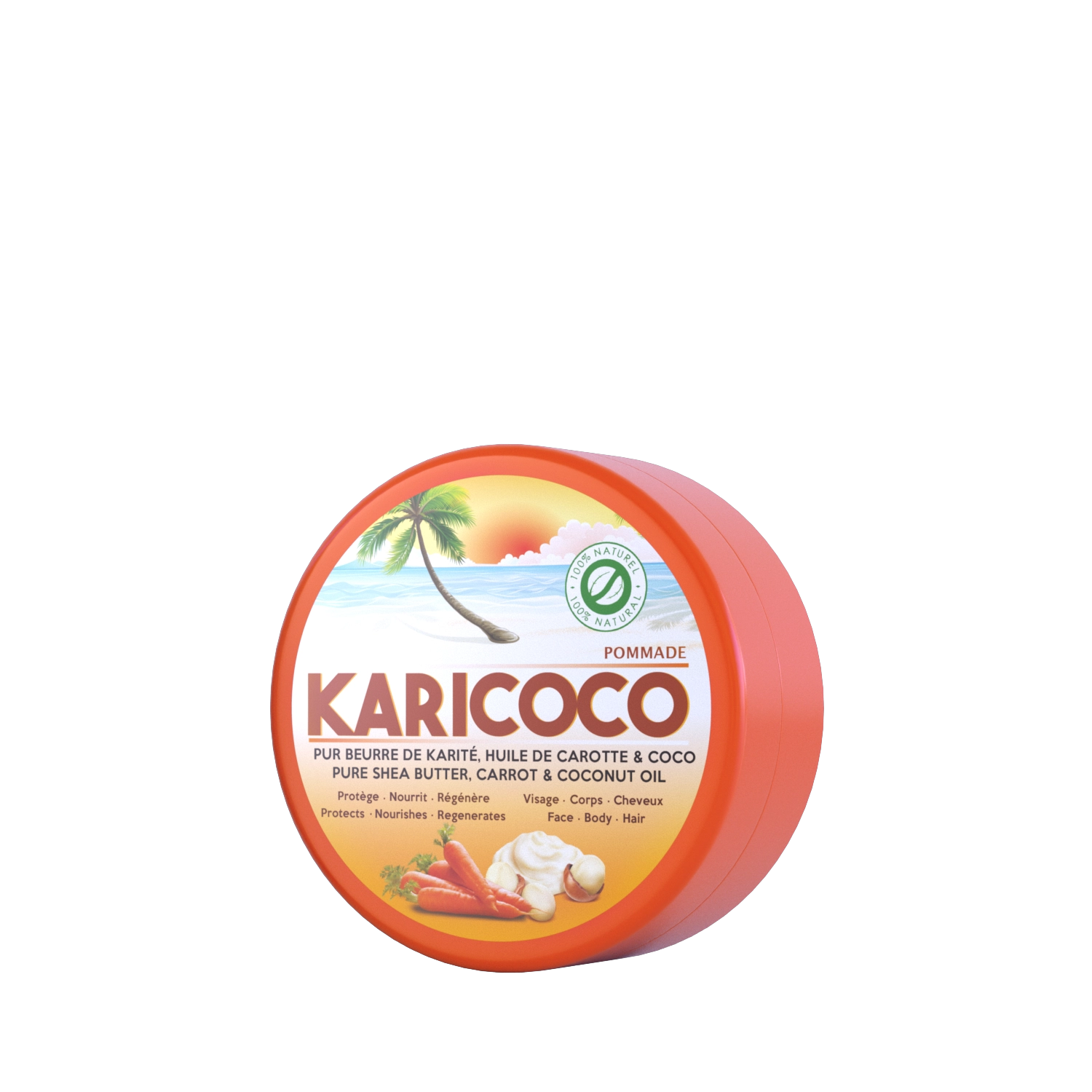 Karicoco carrot oil body pomade 200g