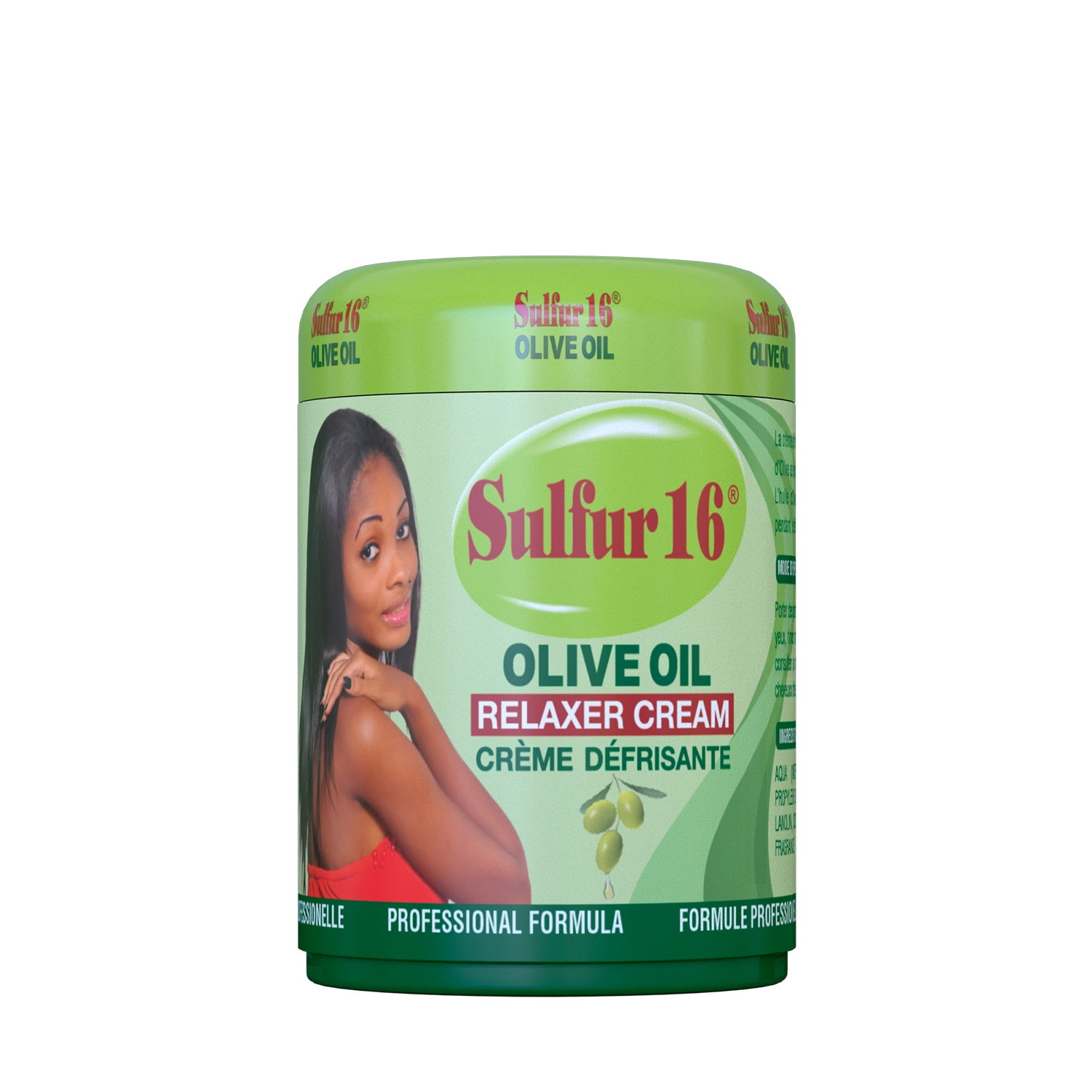 Sulfur 16 hair relaxer cream 175ml