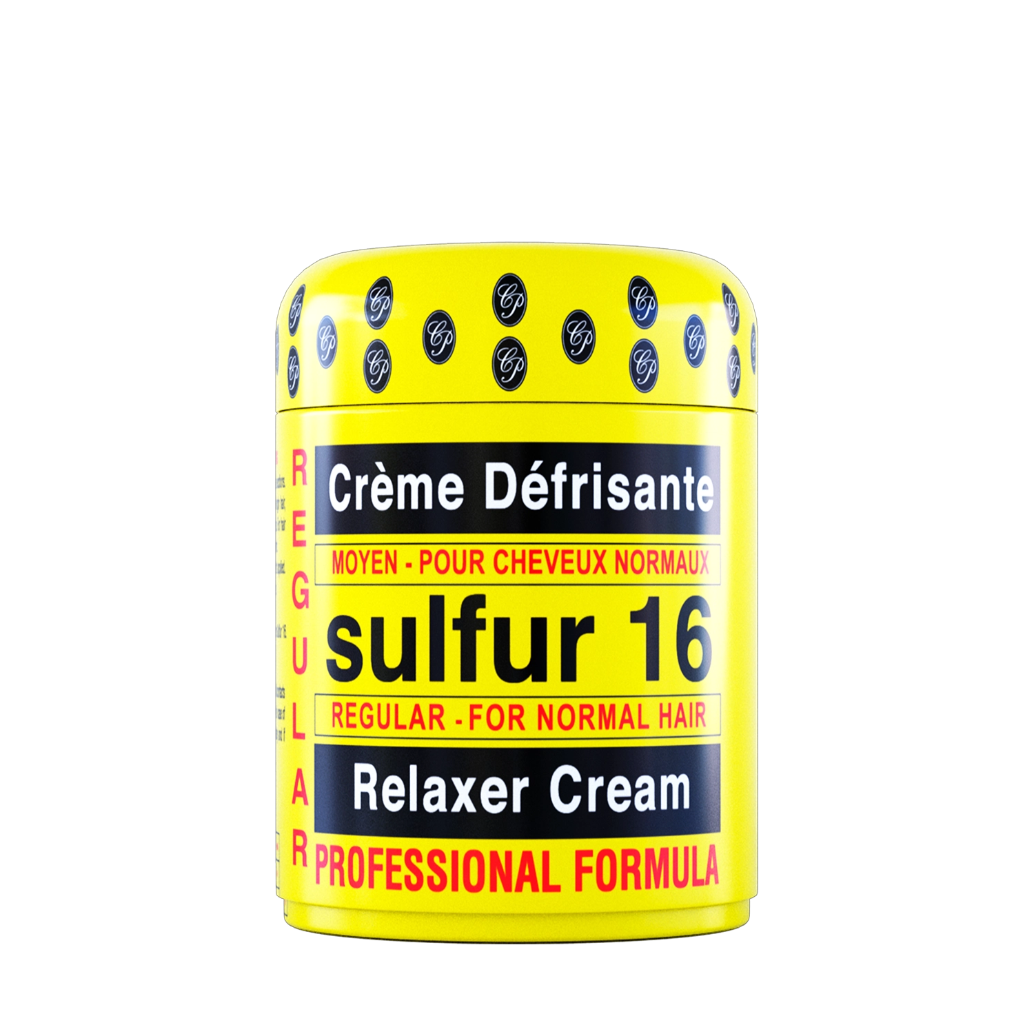 Sulfur 16 regular strength hair relaxer cream 175ml