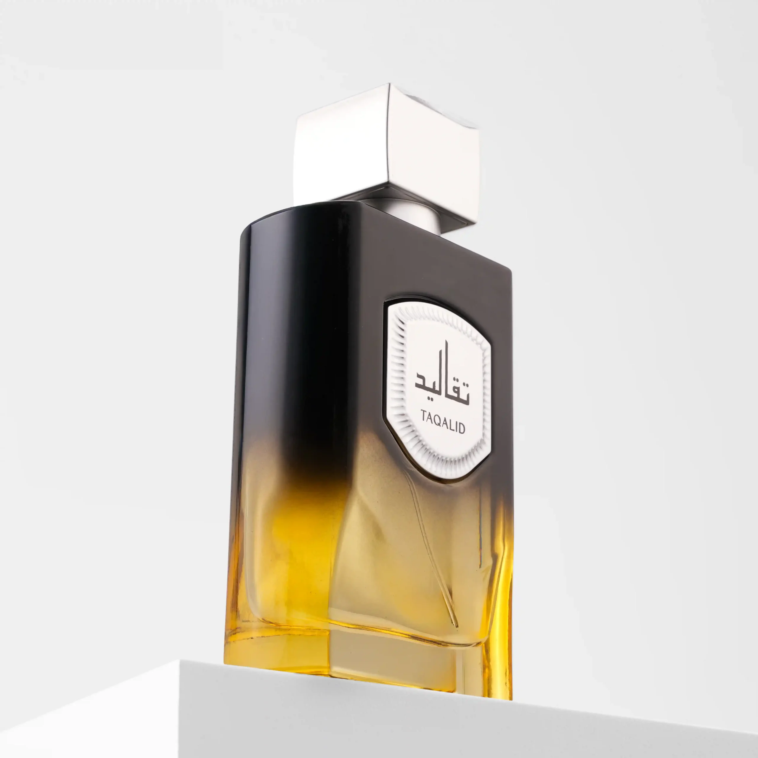 Taqalid perfume bottle view from below