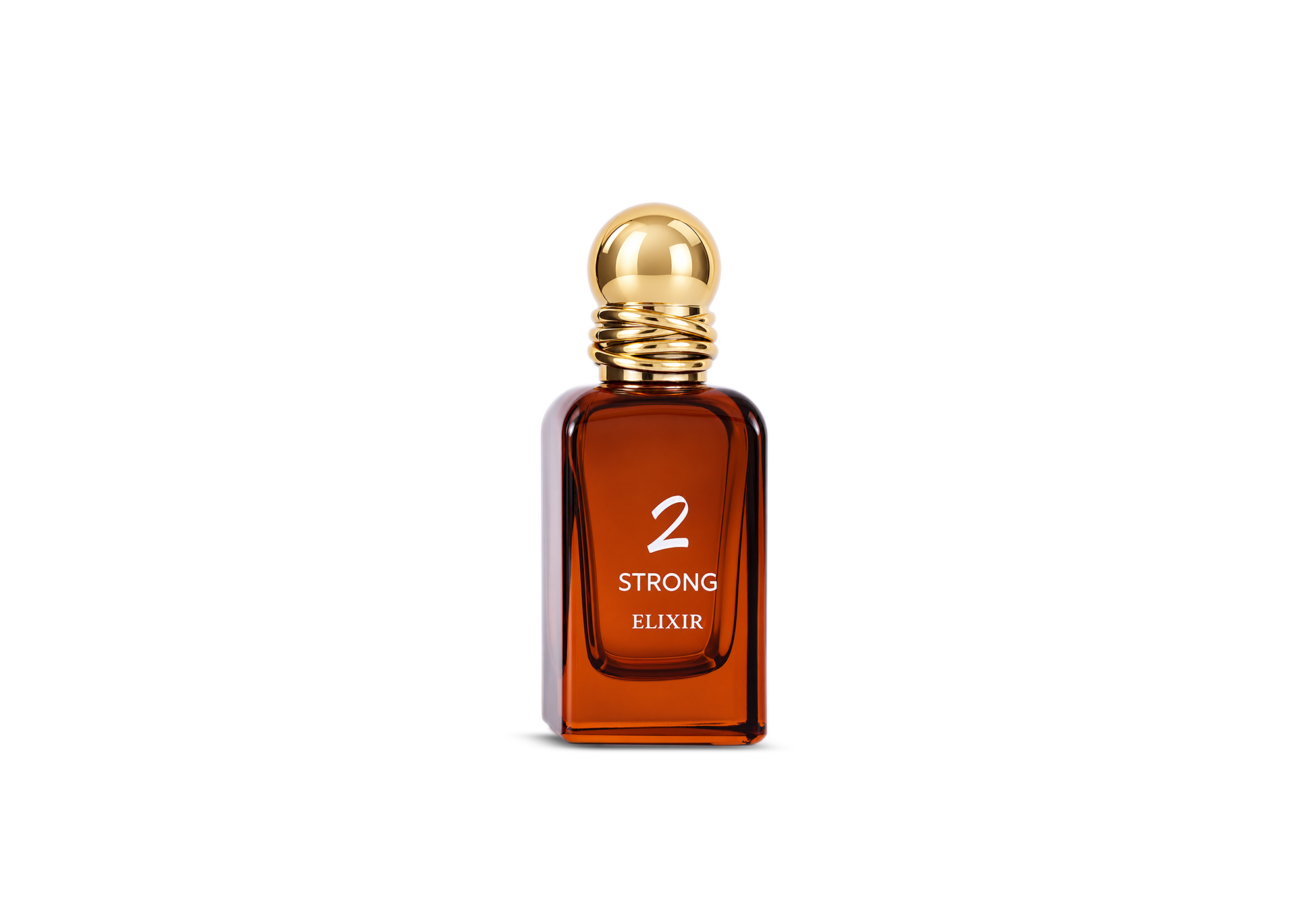 2 Strong Elixir perfume by Copaci bottle front view